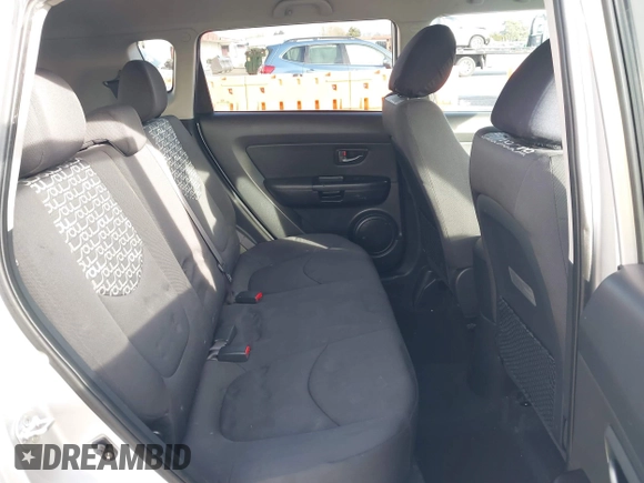 2011 Kia Soul + with VIN KNDJT2A22B7266928, listed as a IAAI auction lot 41572553 with 155,214 mi miles. Bid and sale history available at carsss.com. Image 8.