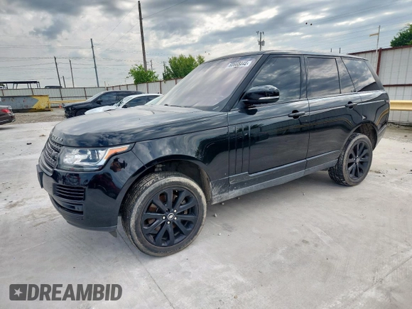 2016 Land Rover Range Rover z VIN SALGR2PF0GA316084, wystawiony jako Copart lot #60665445 z przebiegiem 118 637 mil mil oraz Szkoda całkowita • Salvage title. Historia ofert i sprzedaży dostępna na DreamBid. Obrazek 1.