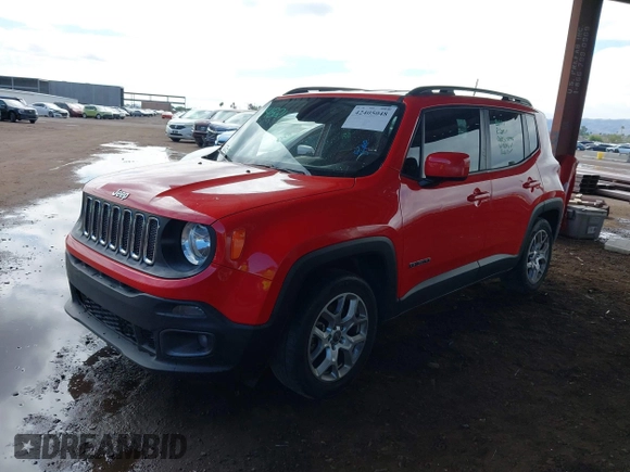 2018 Jeep Renegade Latitude z VIN ZACCJABB8JPJ64054, wystawiony jako IAAI lot #42405048 z przebiegiem 84 708 mil mil oraz . Historia ofert i sprzedaży dostępna na DreamBid. Obrazek 18.