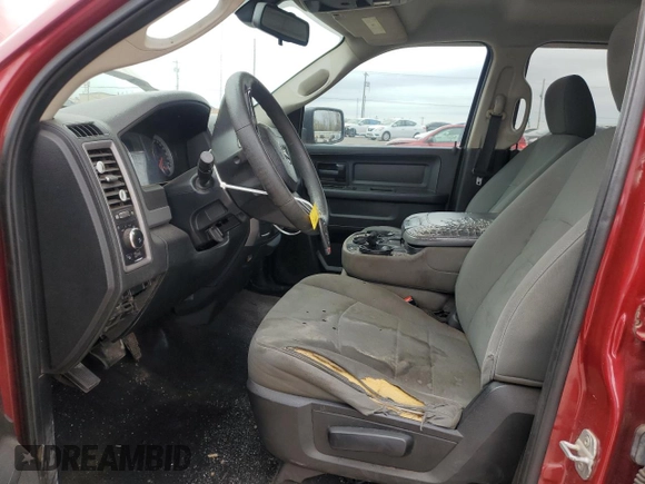 2014 Ram 1500 Express with VIN 1C6RR6KT8ES356643, listed as a Copart auction lot 50943065 with 134,979 mi miles and Salvage Title. Bid and sale history available at carsss.com. Image 7.