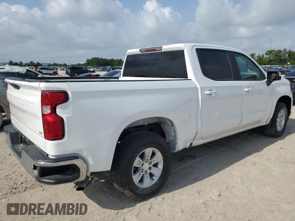 2019 Chevrolet Silverado 1500 LT with VIN 3GCPYDEK9KG115624, listed as a Copart auction lot 55501285 with 166,550 mi miles and Clean Title. Bid and sale history available at carsss.com. Image 3.