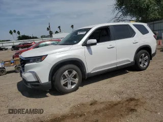 2025 Honda Pilot EX-L z VIN 5FNYG2H41SB006623, wystawiony jako Copart lot #52179745 z przebiegiem 11 444 mil mil oraz Szkoda całkowita • Salvage title. Historia ofert i sprzedaży dostępna na DreamBid. Obrazek 1.