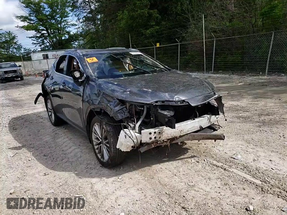 2022 Lexus NX 350h Premium with VIN JTJGKCEZ5N5005607, listed as a Copart auction lot 57300615 with 60,124 mi miles and Salvage title. Bid and sale history available at DreamBid. Image 14.
