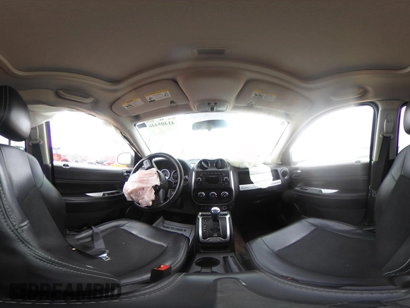 2014 Jeep Compass Latitude with VIN 1C4NJCEA8ED550147, listed as a IAAI auction lot 41405446 with 127,240 mi miles. Bid and sale history available at carsss.com. Image 17.