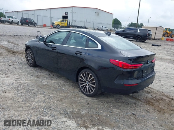 2021 BMW 2 Series 228i with VIN WBA53AK09M7H83705, listed as a IAAI auction lot 42507193 with 82,055 mi miles and . Bid and sale history available at DreamBid. Image 3.