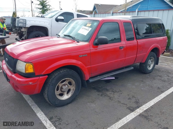 2003 Ford Ranger XL Fleet with VIN 1FTZR45E03PA44455, listed as a IAAI auction lot 41953620 with 181,022 mi miles. Bid and sale history available at carsss.com. Image 2.