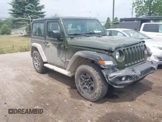 2021 Jeep Wrangler Sport с VIN 1C4GJXAG2MW591435, выставлен на аукционе IAAI как лот 42427627 с пробегом 48 619 миль миль и . История ставок и продаж доступна на DreamBid. Изображение 1.