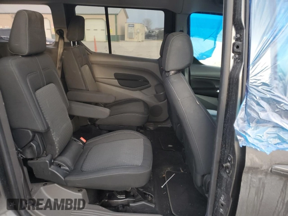 2020 Ford Transit Connect XLT with VIN NM0GE9F26L1467061, listed as a Copart auction lot 41843395 with Not provided miles and Salvage title. Bid and sale history available at DreamBid. Image 10.