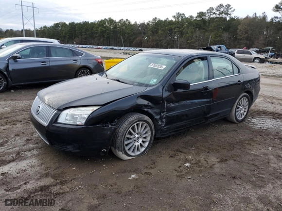 2009 Mercury Milan Premier with VIN 3MEHM08Z29R614098, listed as a Copart auction lot 87862035 with 74,830 mi miles and Salvage Title. Bid and sale history available at carsss.com. Image 1.