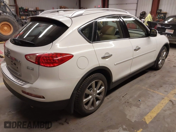 2012 Infiniti EX Journey with VIN JN1AJ0HR6CM450062, listed as a IAAI auction lot 41278098 with 141,072 mi miles. Bid and sale history available at carsss.com. Image 4.