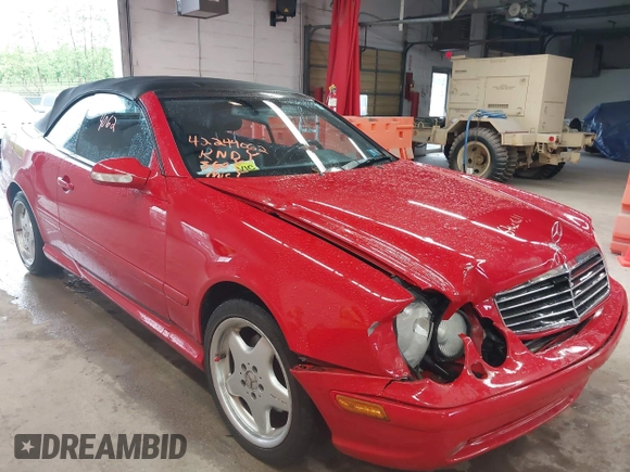 2001 Mercedes-Benz CLK 320/430 z VIN WDBLK70G91T076182, wystawiony jako IAAI lot #42244062 z przebiegiem 77 733 mil mil oraz . Historia ofert i sprzedaży dostępna na DreamBid. Obrazek 6.