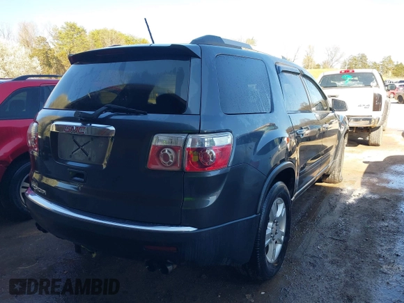 2011 GMC Acadia SL with VIN 1GKKRNED9BJ381159, listed as a IAAI auction lot 41792307 with Not Provided miles and . Bid and sale history available at carsss.com. Image 4.