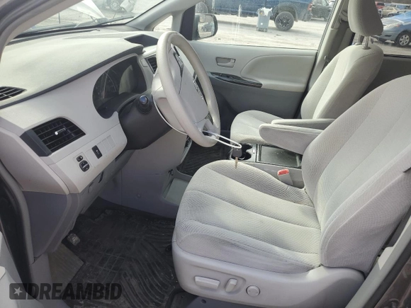 2013 Toyota Sienna LE with VIN 5TDJK3DC9DS049835, listed as a Copart auction lot 50338875 with 209,185 mi miles and Salvage Title. Bid and sale history available at carsss.com. Image 7.