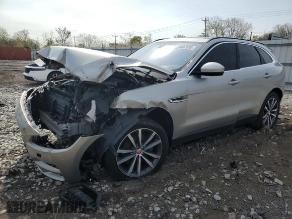 2017 Jaguar F-Pace 35t Prestige z VIN SADCK2BV4HA881436, wystawiony jako Copart lot #54602595 z przebiegiem 154 774 mil mil oraz Szkoda całkowita • Salvage title. Historia ofert i sprzedaży dostępna na DreamBid. Obrazek 1.