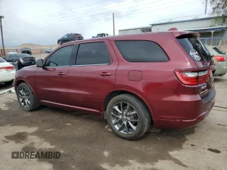 2017 Dodge Durango GT z VIN 1C4RDHDGXHC796445, wystawiony jako Copart lot #56023985 z przebiegiem 123 901 mil mil oraz Szkoda całkowita • Salvage title. Historia ofert i sprzedaży dostępna na DreamBid. Obrazek 2.