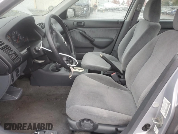 2001 Honda Civic z VIN 1HGEN26441L000467, wystawiony jako Copart lot #79323464 z przebiegiem 92 991 mil mil oraz Czysty tytuł • Clean title. Historia ofert i sprzedaży dostępna na DreamBid. Obrazek 7.