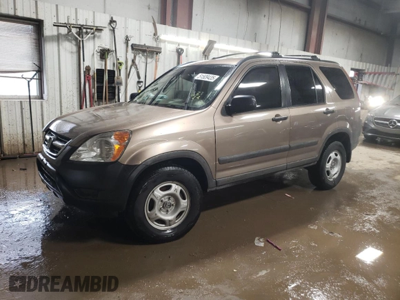 2003 Honda CR-V LX with VIN JHLRD68593C016069, listed as a Copart auction lot 51509435 with 130,489 mi miles and Salvage Title. Bid and sale history available at DreamBid. Image 1.