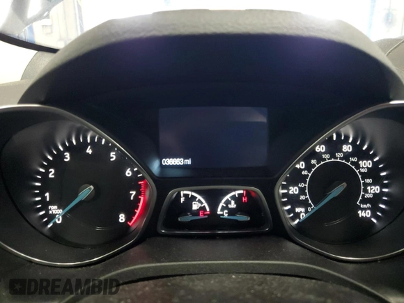 2019 Ford Escape SE with VIN 1FMCU0GD2KUA71475, listed as a Copart auction lot 50987935 with 36,663 mi miles and Salvage Title. Bid and sale history available at carsss.com. Image 9.