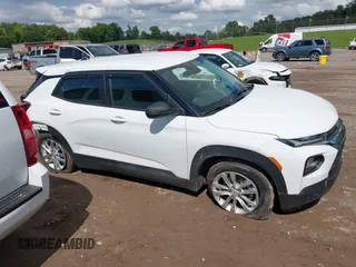 2022 Chevrolet TrailBlazer LS with VIN KL79MMS21NB104751, listed as a IAAI auction lot 42157858 with 25,669 mi miles and . Bid and sale history available at DreamBid. Image 13.