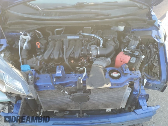2019 Honda Fit EX with VIN 3HGGK5H81KM743381, listed as a Copart auction lot 52186255 with 28,657 mi miles and Salvage Title. Bid and sale history available at DreamBid. Image 12.