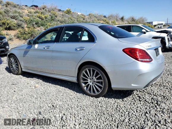 2016 Mercedes-Benz C 300 Luxury with VIN 55SWF4KB4GU114849, listed as a Copart auction lot 53746675 with Not provided miles and Salvage title. Bid and sale history available at DreamBid. Image 2.