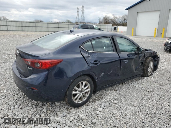 2015 Mazda 3 i Grand Touring with VIN JM1BM1W79F1241162, listed as a Copart auction lot 51674705 with 92,098 mi miles and Salvage Title. Bid and sale history available at DreamBid. Image 3.