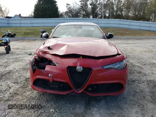 2020 Alfa Romeo Giulia with VIN ZARFAMAN5L7637380, listed as a Copart auction lot 68599972 with 0 mi miles. Bid and sale history available at carsss.com. Image 5.