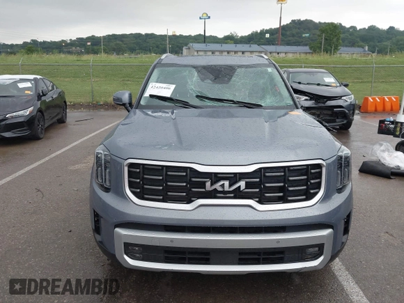 2024 Kia Telluride SX Prestige X-Pro with VIN 5XYP5DGC2RG520392, listed as a IAAI auction lot 42420406 with 19,649 mi miles and . Bid and sale history available at DreamBid. Image 12.