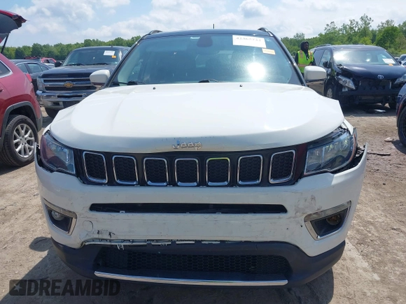 2019 Jeep Compass Limited with VIN 3C4NJCCB4KT743865, listed as a IAAI auction lot 42365744 with 65,273 mi miles and . Bid and sale history available at DreamBid. Image 13.