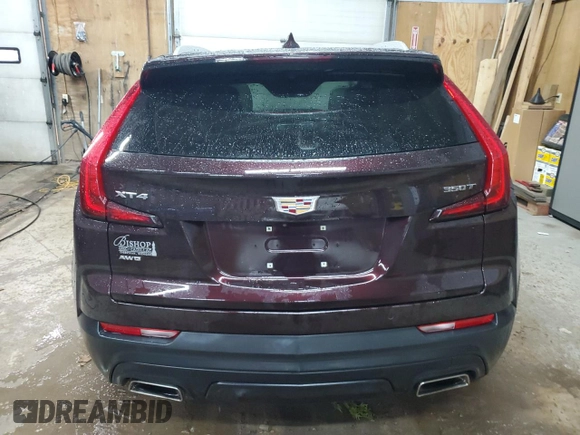 2021 Cadillac XT4 AWD Luxury with VIN 1GYFZBR43MF000217, listed as a Copart auction lot 78197354 with 40,009 mi miles and Non Repairable. Bid and sale history available at DreamBid. Image 6.