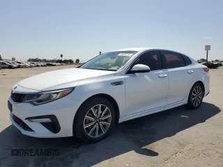 2019 Kia Optima LX with VIN 5XXGT4L3XKG356251, listed as a Copart auction lot 59235735 with 84,495 mi miles and Salvage title. Bid and sale history available at DreamBid. Image 1.