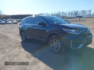 2022 Honda CR-V EX-L with VIN 2HKRW2H88NH605695, listed as a IAAI auction lot 41834414 with 48,812 mi miles. Bid and sale history available at carsss.com. Image 1.