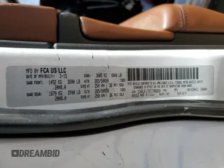 2015 Jeep Grand Cherokee Summit с VIN 1C4RJFJT5FC796820, выставлен на аукционе Copart как лот 49226795 с пробегом Не указан миль и Списание • Salvage title. История ставок и продаж доступна на DreamBid. Изображение 12.