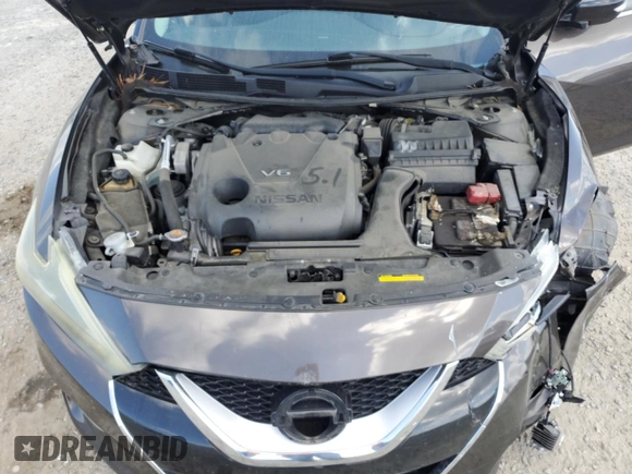 2016 Nissan Maxima SR z VIN 1N4AA6APXGC439401, wystawiony jako Copart lot #52011535 z przebiegiem 132 267 mil mil oraz Szkoda całkowita • Salvage title. Historia ofert i sprzedaży dostępna na DreamBid. Obrazek 12.