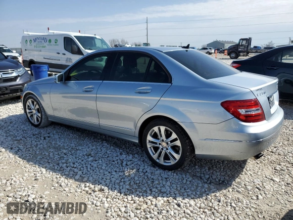 2014 Mercedes-Benz C C 250 Sport with VIN WDDGF4HB0EA966026, listed as a Copart auction lot 45194465 with 97,808 mi miles and Salvage Title. Bid and sale history available at carsss.com. Image 2.