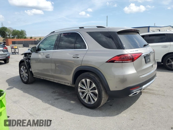 2021 Mercedes-Benz GLE 450 z VIN 4JGFB5KB0MA500736, wystawiony jako Copart lot #51299445 z przebiegiem 38 341 mil mil oraz Szkoda całkowita • Salvage title. Historia ofert i sprzedaży dostępna na DreamBid. Obrazek 2.