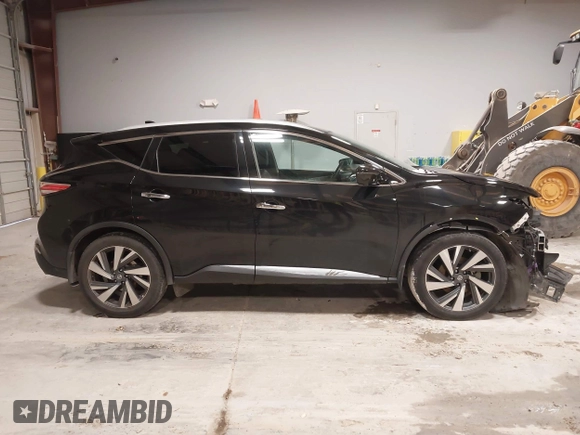 2018 Nissan Murano SV with VIN 5N1AZ2MG3JN189028, listed as a IAAI auction lot 41292450 with 126,997 mi miles and . Bid and sale history available at carsss.com. Image 14.