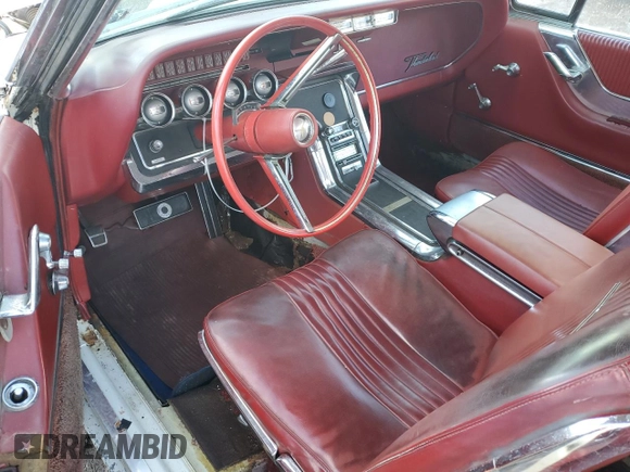 1965 Ford Thunderbird with VIN 5Y83Z114448, listed as a Copart auction lot 42417615 with 53,083 mi miles and Clean Title. Bid and sale history available at DreamBid. Image 8.