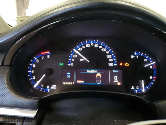 2013 Cadillac XTS with VIN 2G61N5S36D9163261, listed as a Copart auction lot 87350784 with 124,588 mi miles and Salvage Title. Bid and sale history available at carsss.com. Image 9.