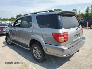 2003 Toyota Sequoia Limited with VIN 5TDBT48A93S176258, listed as a Copart auction lot 80664124 with 195,767 mi miles and Non Repairable. Bid and sale history available at DreamBid. Image 2.