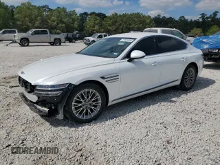 2021 Genesis G80 2.5T z VIN KMTGB4SC0MU046158, wystawiony jako Copart lot #71591844 z przebiegiem 35 931 mil mil oraz Szkody całkowita. Historia ofert i sprzedaży dostępna na DreamBid. Obrazek 1.