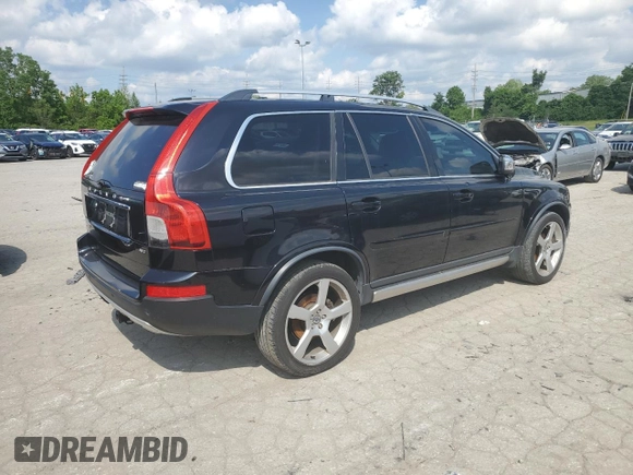 2012 Volvo XC90 R-Design with VIN YV4952CT5C1615178, listed as a Copart auction lot 55221874 with 189,105 mi miles and Salvage Title. Bid and sale history available at carsss.com. Image 3.