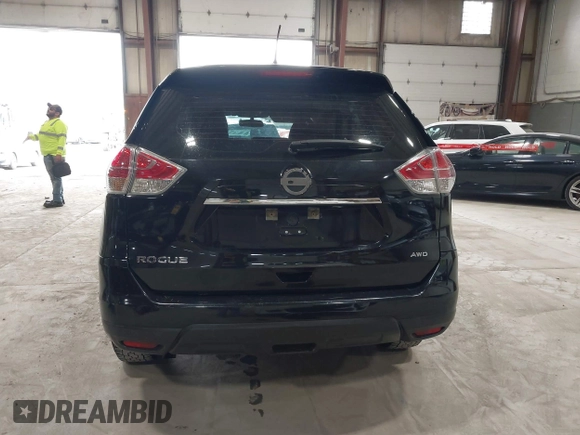 2016 Nissan Rogue SV with VIN KNMAT2MV5GP614203, listed as a IAAI auction lot 42045462 with 129,675 mi miles and . Bid and sale history available at DreamBid. Image 16.