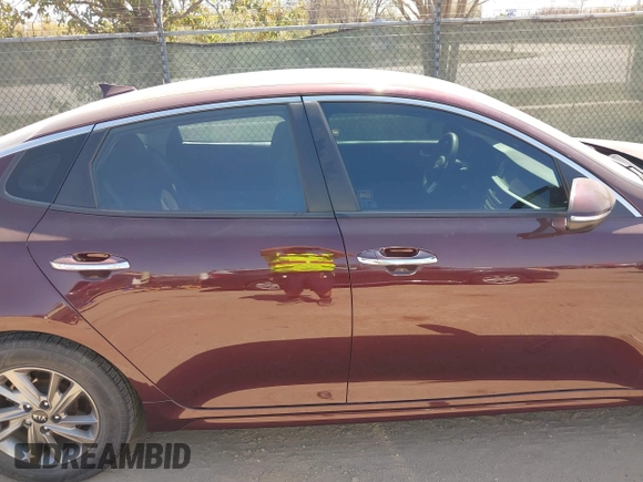 2019 Kia Optima LX with VIN 5XXGT4L37KG347930, listed as a IAAI auction lot 41772543 with 112,608 mi miles. Bid and sale history available at carsss.com. Image 13.