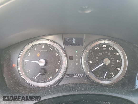2011 Lexus ES 330 with VIN JTHBK1EG0B2468539, listed as a Copart auction lot 65333035 with 166,222 mi miles and Clean title. Bid and sale history available at DreamBid. Image 9.