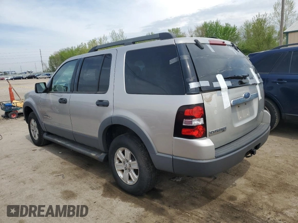 2006 Ford Explorer XLT with VIN 1FMEU73E26UB73638, listed as a Copart auction lot 54500345 with 134,034 mi miles and Clean Title. Bid and sale history available at carsss.com. Image 2.