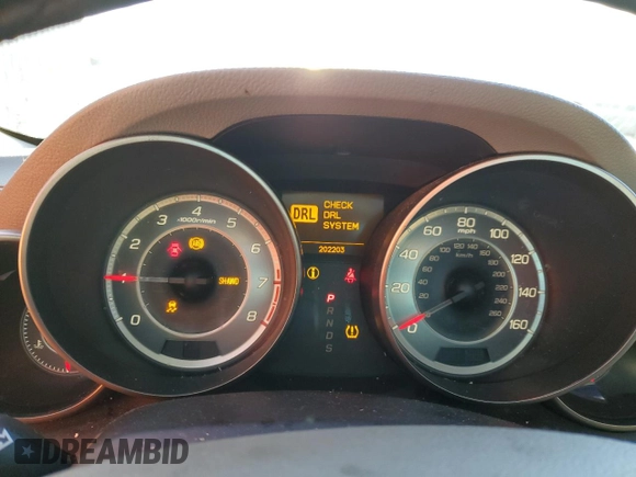 2011 Acura MDX Tech Pkg with VIN 2HNYD2H60BH517304, listed as a Copart auction lot 45203925 with 202,203 mi miles and Salvage Title. Bid and sale history available at carsss.com. Image 9.