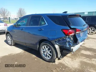 2024 Chevrolet Equinox LT with VIN 3GNAXUEGXRL329504, listed as a IAAI auction lot 42043209 with 7,000 mi miles and . Bid and sale history available at DreamBid. Image 3.