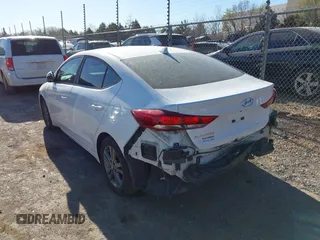 2017 Hyundai Elantra Limited with VIN 5NPD84LF9HH034860, listed as a IAAI auction lot 41808565 with 166,038 mi miles and . Bid and sale history available at DreamBid. Image 3.