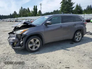 2015 Toyota Highlander Limited z VIN 5TDDKRFH9FS115196, wystawiony jako Copart lot #61148135 z przebiegiem 115 623 mil mil oraz Szkoda całkowita • Salvage title. Historia ofert i sprzedaży dostępna na DreamBid. Obrazek 1.